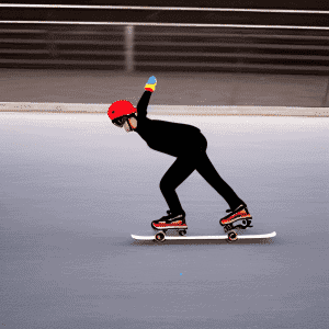 speed skating technique