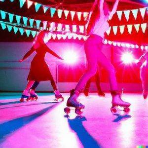 image of a roller skating discos