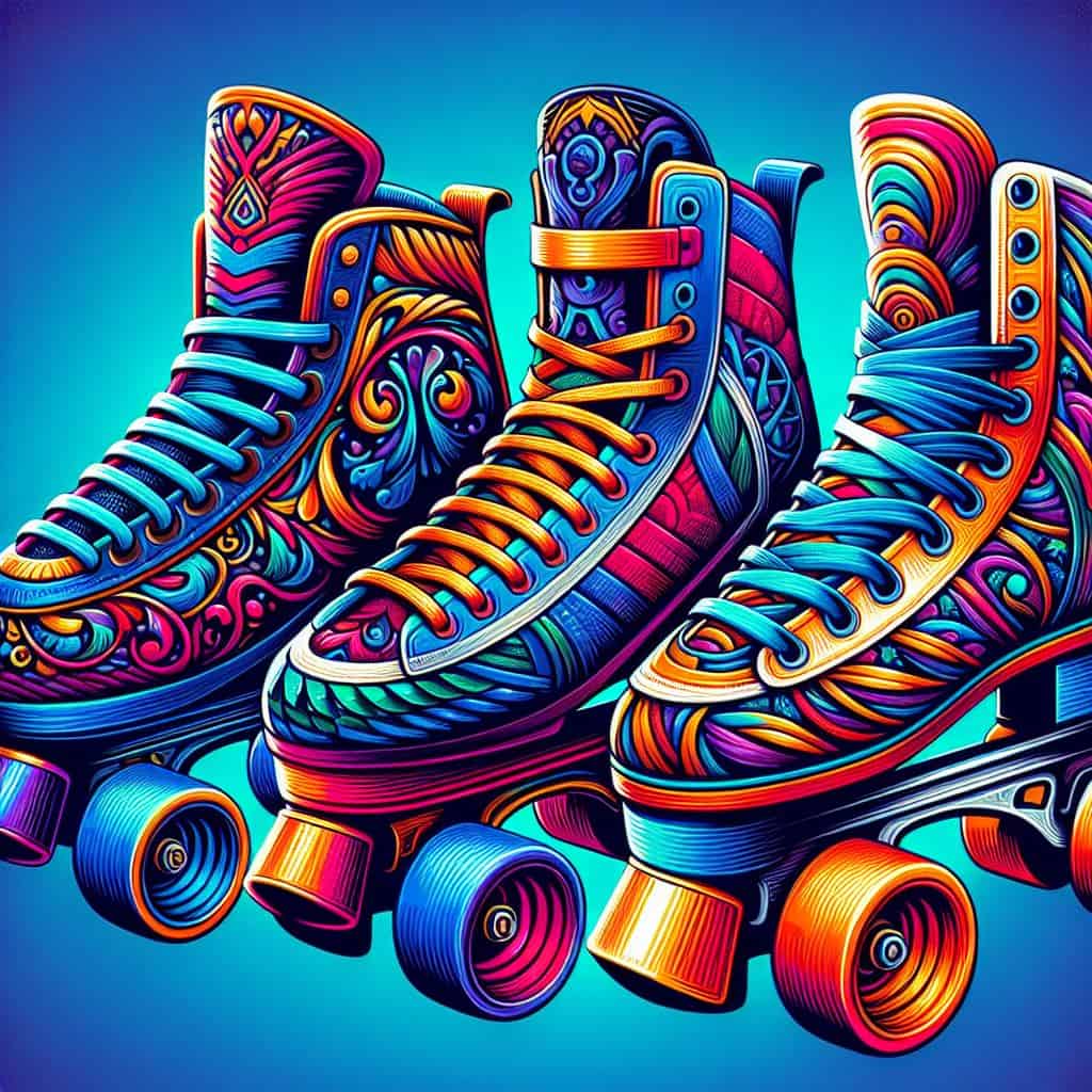 Roller skates for different skill levels